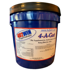 4U2Win 4 A Gut supplement. Blue 12-lb pail.
