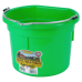 Little Giant 8 Quart Flat Back Plastic Bucket