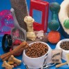 Variety of pet supplies.