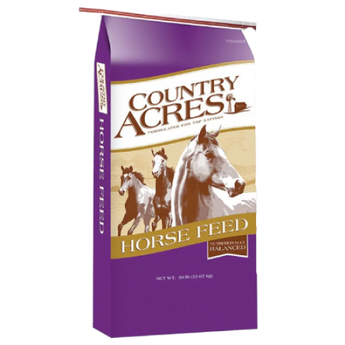 Purina Country Acres Horse 12 Pellet High Fat D&D Feed & Supply