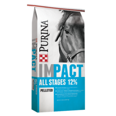 Purina Impact 12% All Stages Pelleted Horse Feed