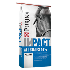 Purina Impact All Stages 14% Pelleted Horse Feed