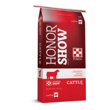 Purina Honor Show Chow Fitters Edge Cattle Feed