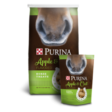 Purina Apple and Oat-Flavored Horse Treat