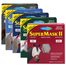 Farnam SuperMask II Horse Fly Mask Classic Collection Horse