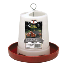 Little Giant 3lb Plastic Hanging Poultry Feeder