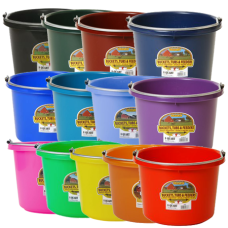 Little Giant 8 Quart Round Plastic Bucket