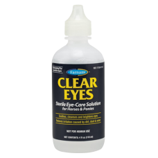 Farnam Clear Eyes-Farnam. Eye dropper bottle. Equine health product.