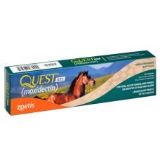 Zoetis QUEST Gel Dewormer & Boticide for Horses & Ponies, 0.5-oz syringe