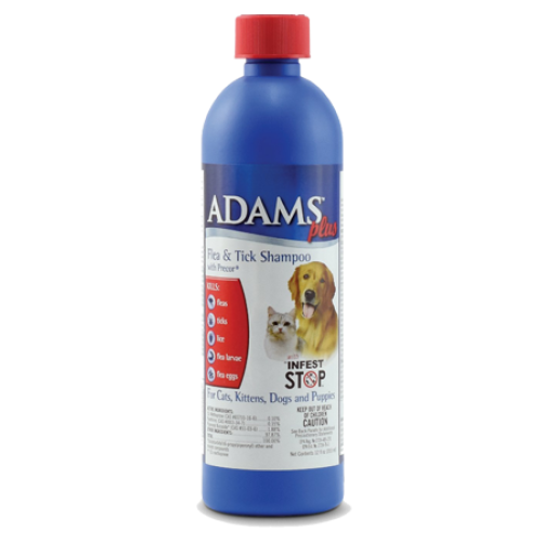 Dog shampoo hot sale blue bottle
