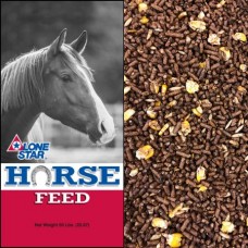 Lone Star 12% Sweet Treat. Brown textured sweet grain. Sweet feed for horses and cattle.
