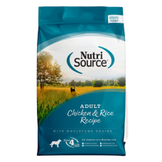 NutriSource Adult Chicken & Rice Recipe 26-lb bag