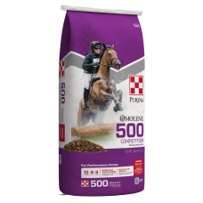 Purina Omolene 500 Competition Horse Feed | D&D Feed & Supply Purina Omolene 500 Competition Horse Feed