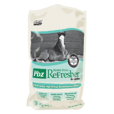Sweet PDZ Horse Stall Refresher Granules. White 40-lb  bag. Equine care product.
