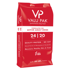 Valu-Pak 24-20 Active Formula Healthy Skin and Coat Dry Dog Food 50-lb
