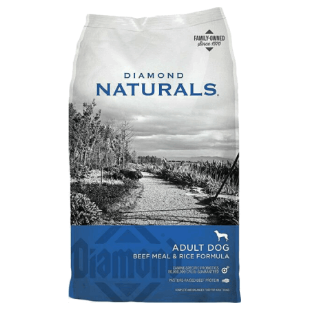 D Diamond Rice Diamond Naturals Beef & Rice Dry Dog Food - D&D Feed & Supply