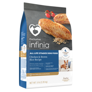 Infinia All Life Stages Dog Food Chicken & Brown Rice Recipe