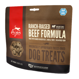 ORIJEN Ranch Raised Beef Freeze-Dried Dog Treats
