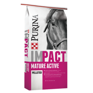 Purina Impact Mature Active Pelleted Horse Feed