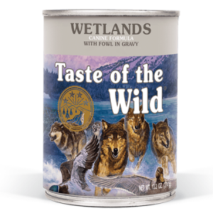 Taste of the Wild Wetlands Canine Formula with Fowl in Gravy