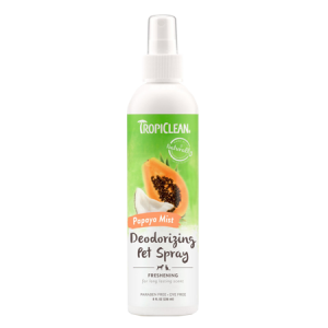 TropiClean Papaya Mist Deodorizing Pet Spray