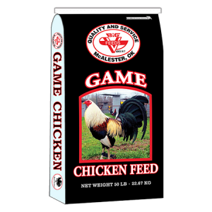Big V Game Cock Maintenance (Black Rooster)