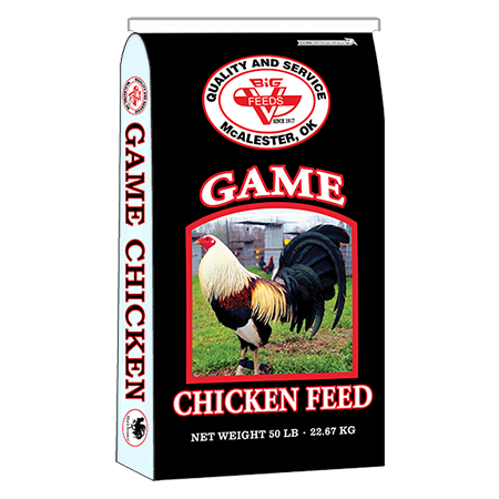 Big V Game Cock Maintenance (Black Rooster) - D&D Feed & Supply