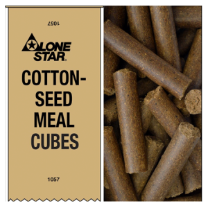 Lone Star Cottonseed Meal Cubes