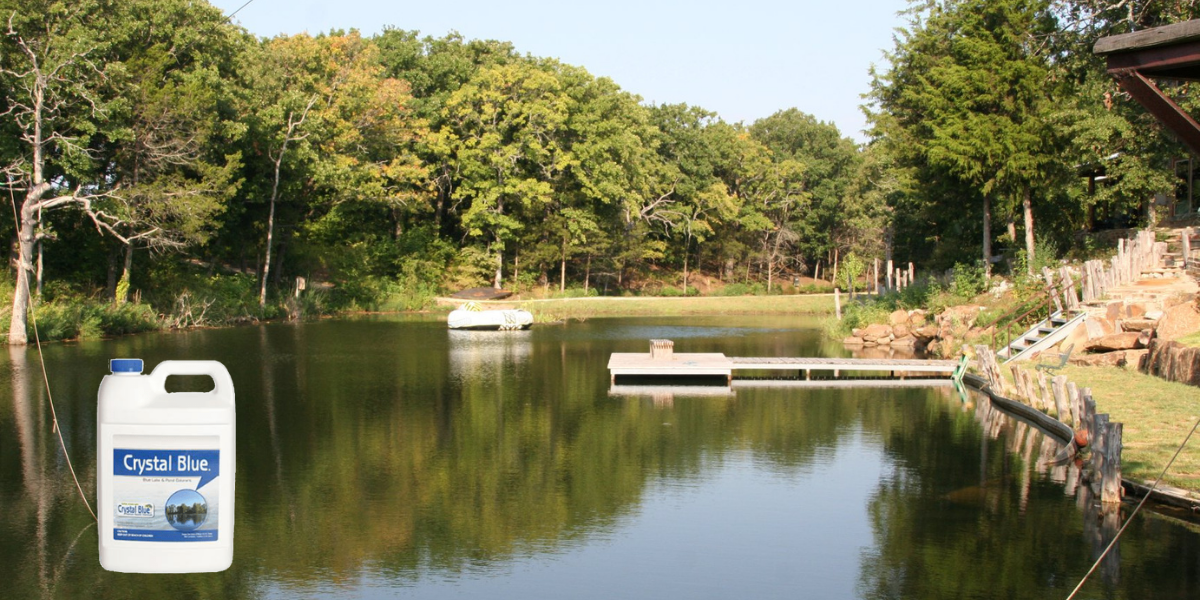 Clear ponds with Crystal Blue
